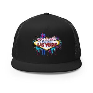 Las Vegas Graphic Trucker Hat